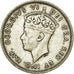 Coin, Cyprus, George VI, 9 Piastres, 1938, EF(40-45), Silver, KM:25