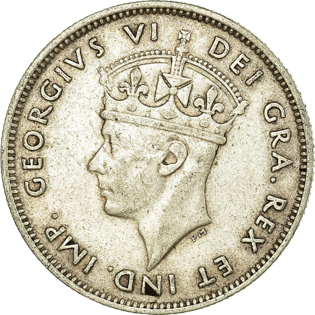 Coin, Cyprus, George VI, 9 Piastres, 1940, EF(40-45), Silver, KM:25