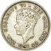 Coin, Cyprus, George VI, 9 Piastres, 1940, EF(40-45), Silver, KM:25