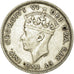 Monnaie, Chypre, George VI, 9 Piastres, 1940, TTB, Argent, KM:25