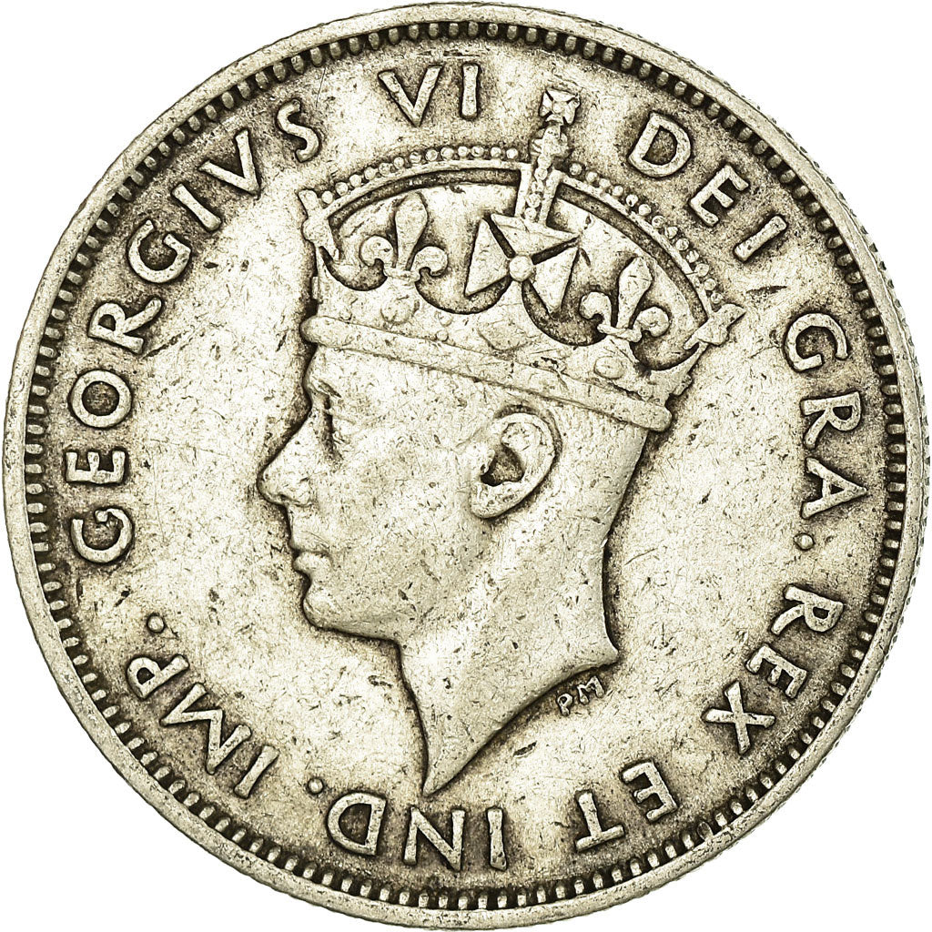 Coin, Cyprus, George VI, 9 Piastres, 1940, EF(40-45), Silver, KM:25