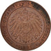 Monnaie, GERMAN EAST AFRICA, Wihelm II, Pesa, 1891, SPL+, Cuivre, KM:1