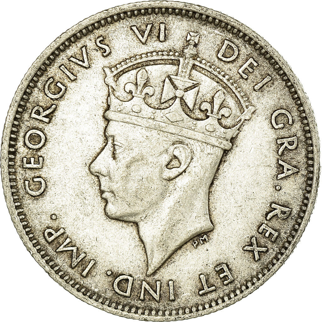 Coin, Cyprus, George VI, 9 Piastres, 1940, EF(40-45), Silver, KM:25