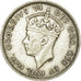 Coin, Cyprus, George VI, 9 Piastres, 1940, EF(40-45), Silver, KM:25