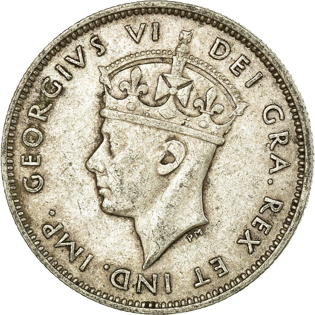 Coin, Cyprus, George VI, 9 Piastres, 1940, EF(40-45), Silver, KM:25