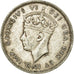 Coin, Cyprus, George VI, 9 Piastres, 1940, EF(40-45), Silver, KM:25