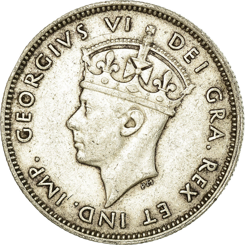 Coin, Cyprus, George VI, 9 Piastres, 1940, AU(50-53), Silver, KM:25