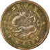 Münze, China, HUNAN PROVINCE, Kuang-hs, 10 Cash, 1902, SGE+, Kupfer, KM:112.12
