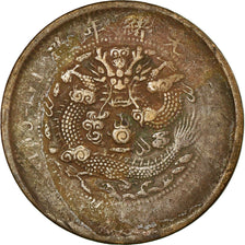 Munten, China, HUPEH PROVINCE, Kuang-hs, 10 Cash, 1906, Ching, FR+, Koper