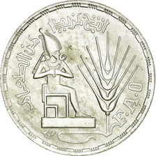 Moneta, Egipt, Pound, 1976, MS(60-62), Srebro, KM:453