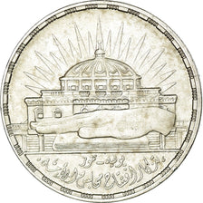 Coin, Egypt, 25 Piastres, 1960, AU(55-58), Silver, KM:400