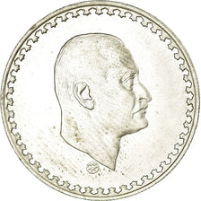Coin, Egypt, Nasser, 50 Piastres, 1970, AU(55-58), Silver, KM:423
