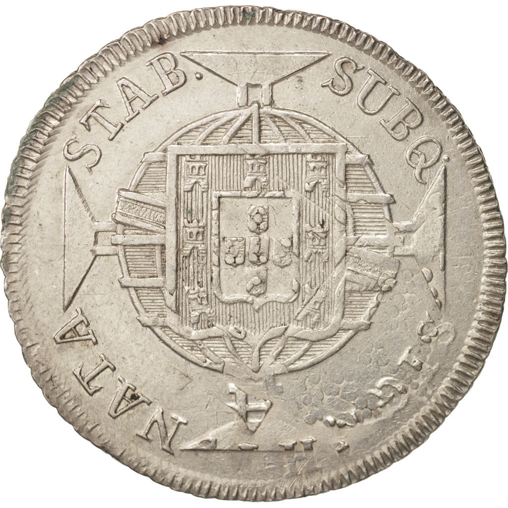 Coin, Brazil, 960 Reis, 1820, AU(55-58), Silver, KM:326.1