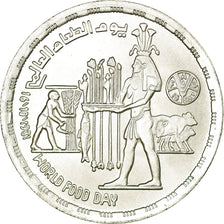 Coin, Egypt, Pound, 1981, MS(63), Silver, KM:523