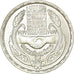 Coin, Egypt, Pound, 1977, MS(60-62), Silver, KM:474