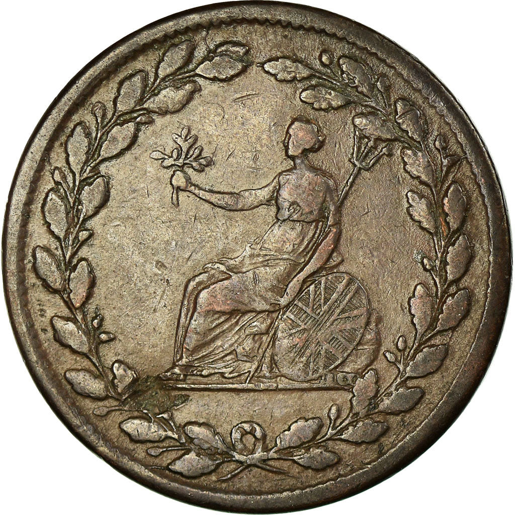 Coin, Great Britain, Essex, Halfpenny Token, 1813, Walthamstow, EF(40-45)