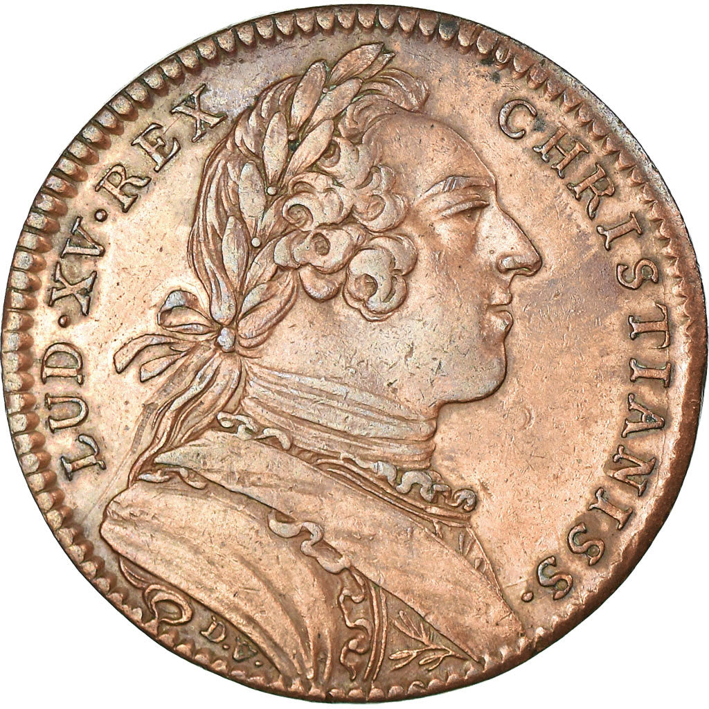 Kanada, Token, Colonies françaises de l'Amérique, Louis XV, 1751, VZ, Kupfer