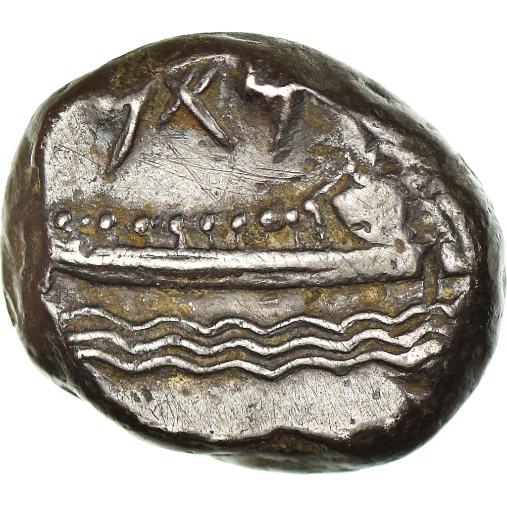Coin, Phoenicia, Stater, 348-338 BC, Arados, VF(30-35), Silver, BMC:pl.2/12