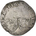 Moneda, Francia, Flanders, Jean sans Peur, Double Gros, BC+, Plata, Boudeau:2249