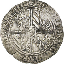 Coin, Belgium, Flanders, Philippe le Bon, Double gros vierlander, Bruges