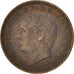 Portugal, Luiz I, 5 Reis, 1882, Bronze, KM:525