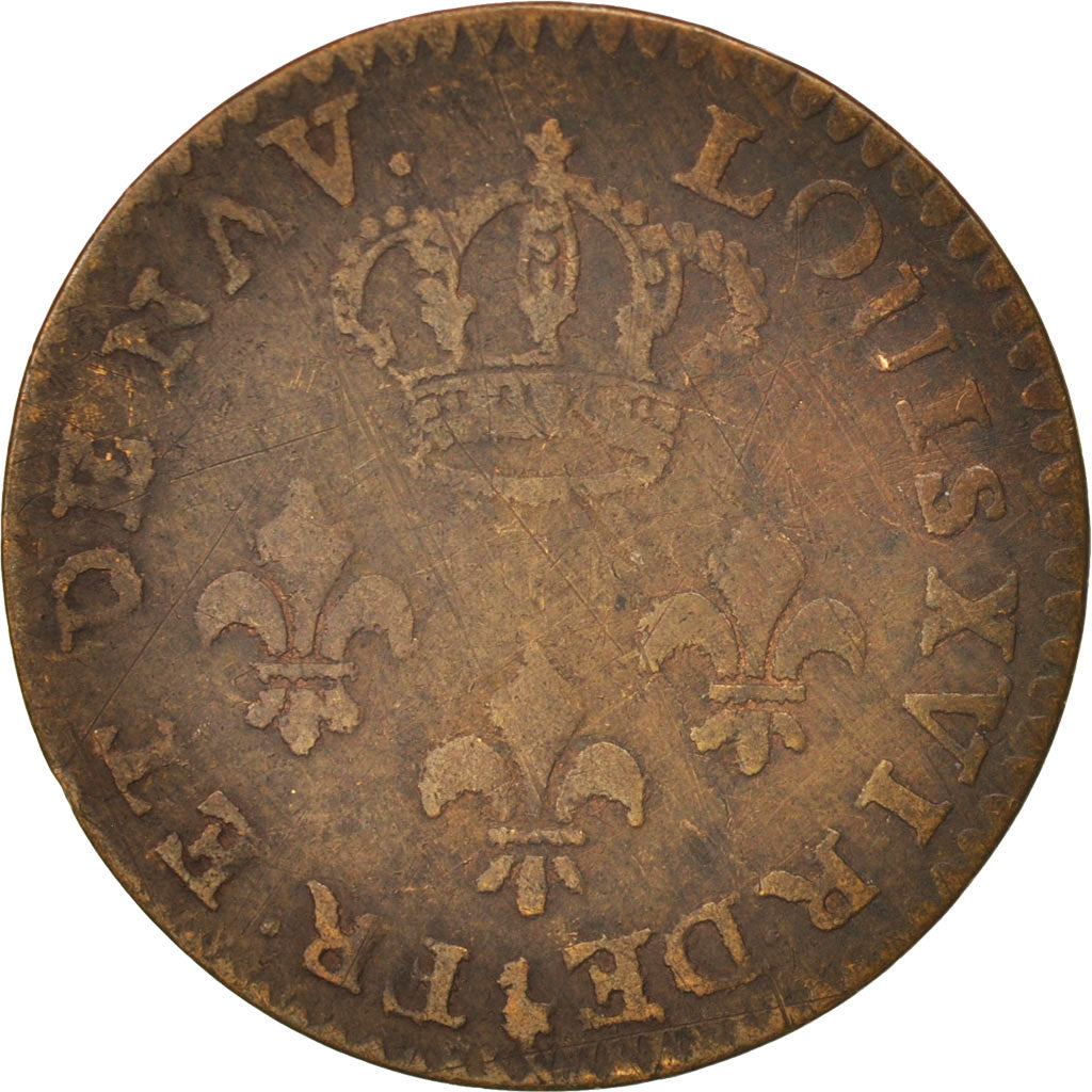 FRENCH GUIANA, 2 Sous, 1789, Paris, Billon, KM:1