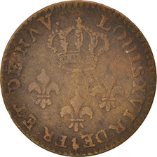Guinea francese, 2 Sous, 1789, Paris, Biglione, KM:1