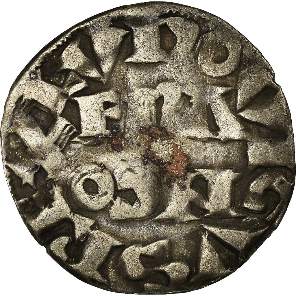 Coin, France, Louis VII, Denier Parisis, Paris, EF(40-45), Silver, Duplessy:146