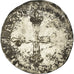 Münze, Frankreich, Henri III, 1/4 Ecu, 1582, Rennes, S+, Silber, Sombart:4662