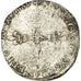 Moneta, Francja, Henri III, 1/4 Ecu, 1589, Paris, VF(30-35), Srebro