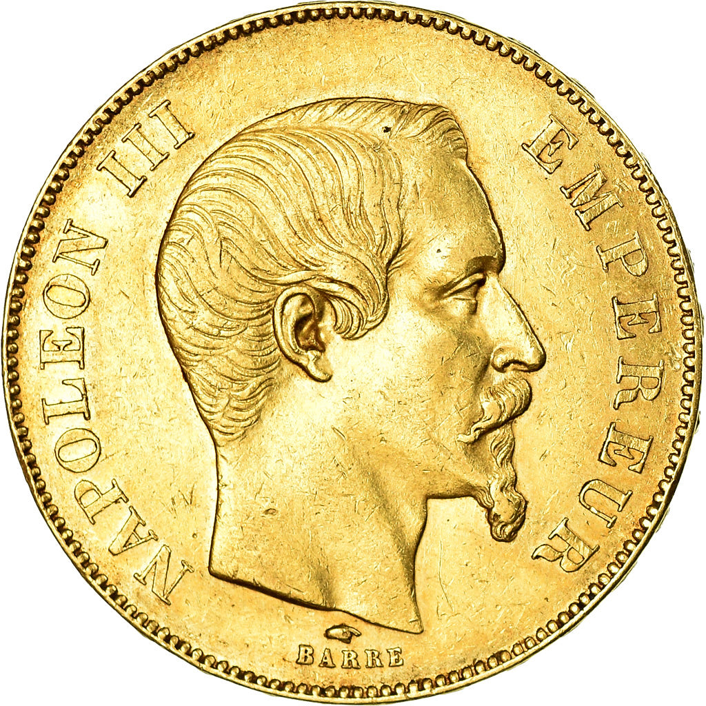 Monnaie, France, Napoleon III, 50 Francs, 1856, Paris, TTB+, Or, Gadoury:1111