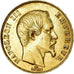 Moneda, Francia, Napoleon III, 50 Francs, 1857, Paris, MBC, Oro, KM 785.1