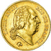 Coin, France, Louis XVIII, Louis XVIII, 40 Francs, 1818, Lille, AU(55-58), Gold