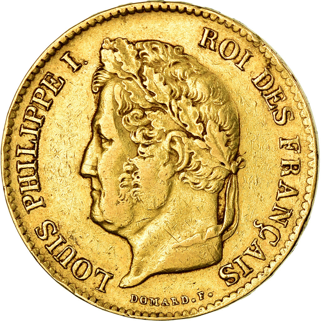 Coin, France, Louis-Philippe, 40 Francs, 1834, Paris, EF(40-45), Gold, KM:747.1