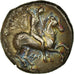 Coin, Calabria, Stater, 302-290 BC, Tarentum, AU(50-53), Silver, HN Italy:935