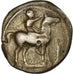 Münze, Calabria, Stater, 415-405 BC, Tarentum, S, Silber, SNG ANS:879 var.