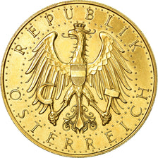 Coin, Austria, 100 Schilling, 1931, AU(55-58), Gold, KM:2842