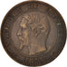 France, Napoleon III, 2 Centimes, 1853, Paris, Bronze, KM:776.1