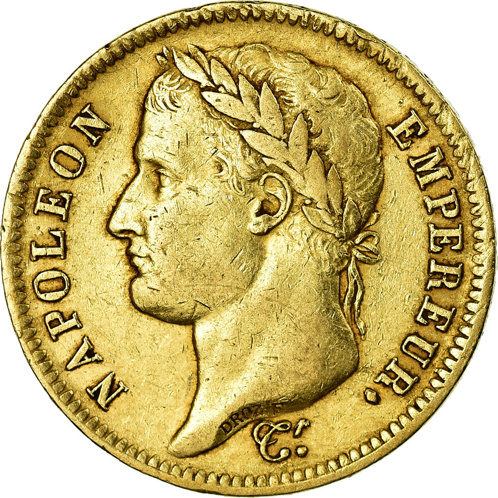 Münze, Frankreich, Napoléon I, 40 Francs, 1812, Lille, SS, Gold, KM:696.6