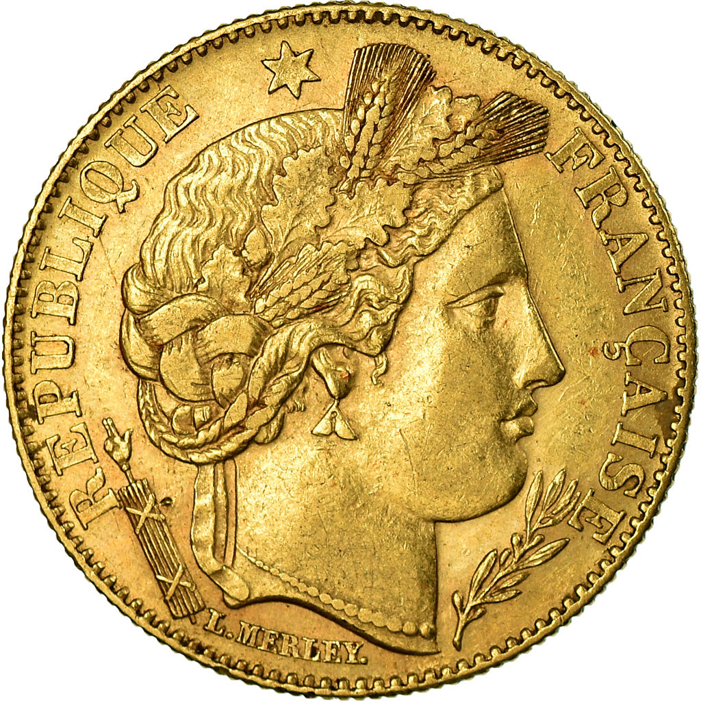 Monnaie, France, Cérès, 10 Francs, 1899, Paris, TTB+, Or, Gadoury:1016, KM:830