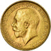 Coin, INDIA-BRITISH, George V, Sovereign, 1918, Bombay, AU(50-53), Gold, KM:525A