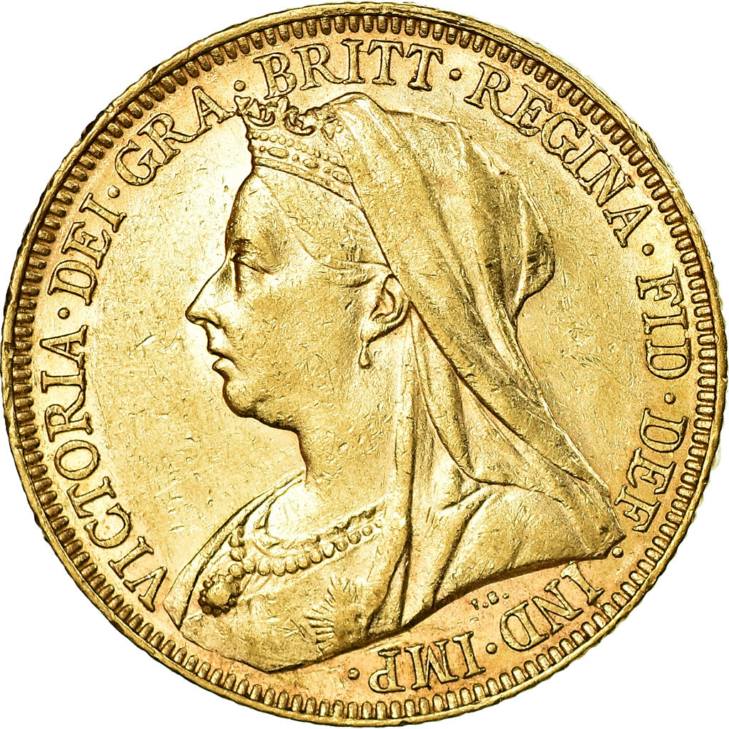 Monnaie, Australie, Victoria, Sovereign, 1895, Melbourne, TTB+, Or, KM:13