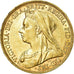 Monnaie, Australie, Victoria, Sovereign, 1895, Melbourne, TTB+, Or, KM:13
