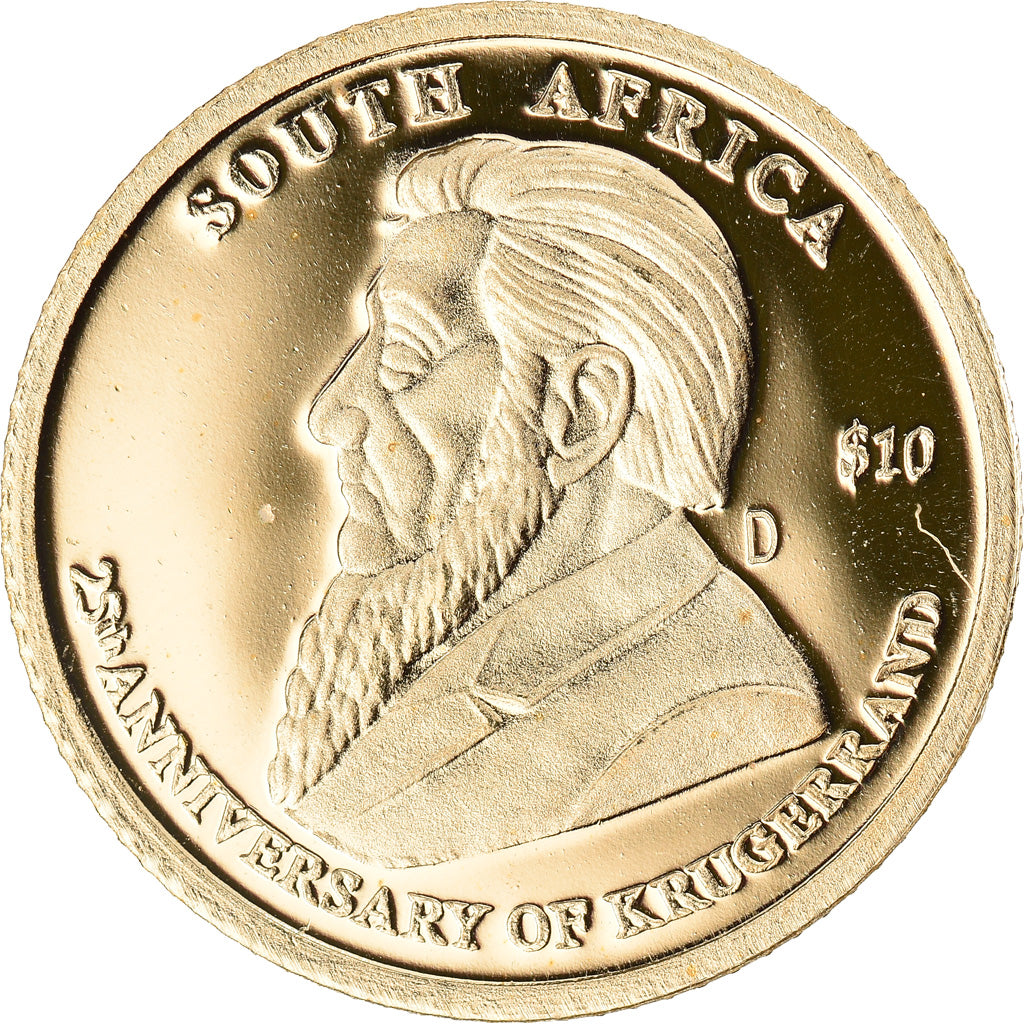 Coin, Liberia, Krügerrand, 10 Dollars, 2005, MS(65-70), Gold