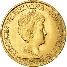 Münze, Niederlande, Wilhelmina I, 10 Gulden, 1917, VZ, Gold, KM:149