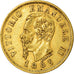 Coin, Italy, Vittorio Emanuele II, 10 Lire, 1863, Torino, EF(40-45), Gold