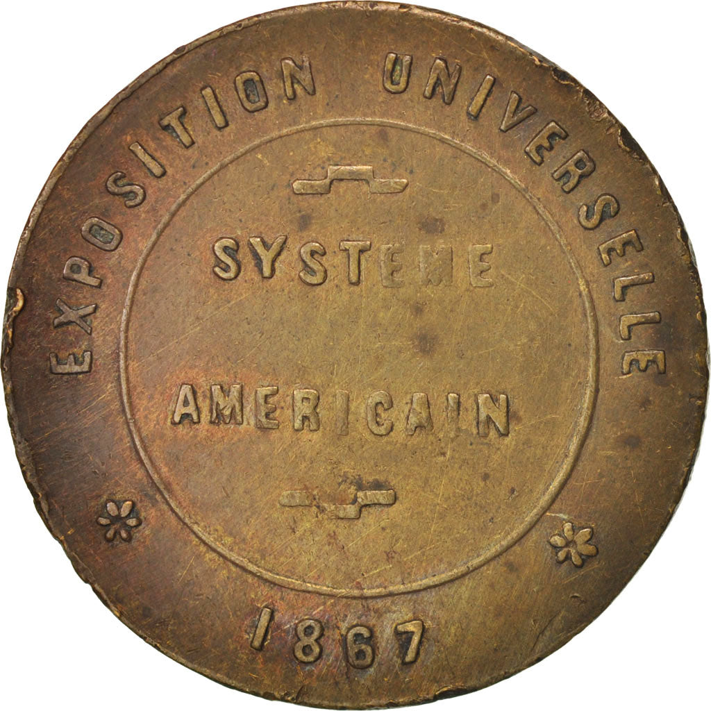 France, Token, Instruction and Education, Hygiène et propreté, 1867