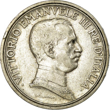 Coin, Italy, Vittorio Emanuele III, 2 Lire, 1915, Rome, EF(40-45), Silver, KM:55