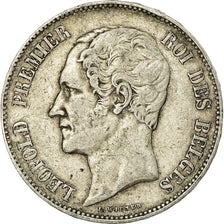 Coin, Belgium, Leopold I, 5 Francs, 5 Frank, 1850, EF(40-45), Silver, KM:17
