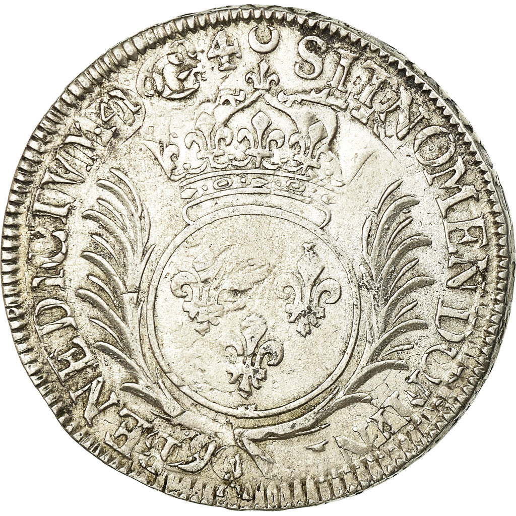 Munten, Frankrijk, Louis XIV, 1/2 Écu aux palmes, 1/2 Ecu, 1694, Paris, FR+